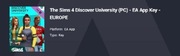Klucz The Sims 4 Discover University (PC) 