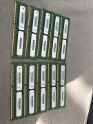 Pamięć serwerowa 10szt po 8gb ddr3 sprawne