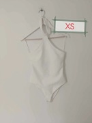 Białe body Zara     