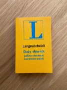 Duży słownik polsko-niemiecki, niemiecko-polski, Langenscheidt