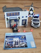 Playmobil City Action Posterunek Policji 9372 i 6914