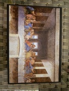 Ostatnia wieczerza Leonarda da Vinci w srebrze