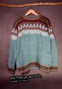 Sweter Termiczny Premium Z Wełny Alpaki Peru