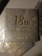 Piękne, Czarne, Eleganckie Serwetki w szablon 18-stek