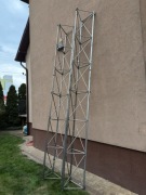 Aluminiowy maszt kratownicowy M435 bez osprzetu - wysokość 8m