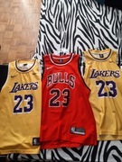 Koszulki Nike - Lakers/Bulls. Lebron James