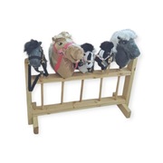 Stojak stajnia dla Hobby Horse na 5 koni 
