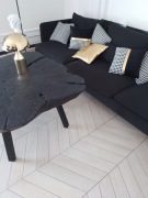 Płytki, jodełka francuska. Woodchoise milk ragno