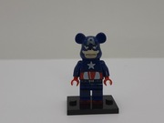 Lego Marvel DC Minifigurka Kapitan Ameryka klocki kompatybilne z Lego