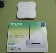 TP-link Wr741ND + antena internet radiowy zestaw AP