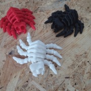  3 Pająki Kostek 3D 