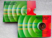 Portugalia 2 euro 2024 (proof, kolor) Reprezentacja olimpijska