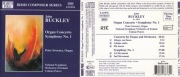 John Buckley: Organ Concerto; Symphony No. 1 CD 1999 Contemporary Classical