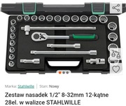 Zestaw narzędzi 1/2" 28-elementowy w walizce ABS STAHLWILLE 
