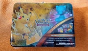 pokemon 2017 TCG Shining legend collectors chest tin pikachu lunch Box