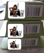 LEGO Minifigures Seria 27 71048 Władca wilczego stada, 3 sztuki