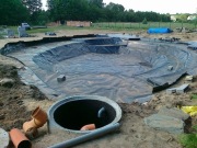 Geomembrana do oczek wodnych