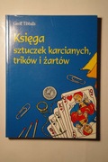 Księga sztuczek karcianych trików i żartów + 2 inne w zestawie