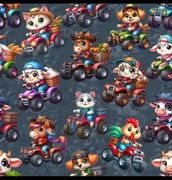 Dresówka pętelkadres dla dzieci dziecięcy letni auta traktory 0,5mb