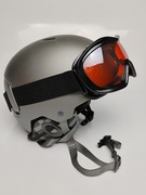 Wed'ze kask narciarski  56-59cm gogle Gratis 
