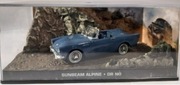 Diorama Sunbeam Alpine 1:43 James Bond 007 Dr NO