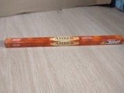 Kadzidełka HEM 8 sztuk zapach Amber