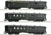 Zestaw 3 wagonów osobowych ROCO 6200058, PKP Ep.IV St. Toruń