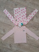 Bluzki/ T-shirty/ koszulki dziewczęce - jednorożec - 2 pak - rozm 122