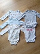 Body z długim i krótkim rękawem r. 68 Cool club, Sinsay, So Cute