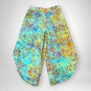 EGZOTYCZNE HIPPIE TROPIKALNE SPODNIE BALI BOHO