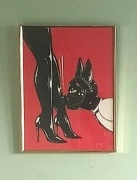 Yes, madam - grafika na płótnie w ramce (nowa)