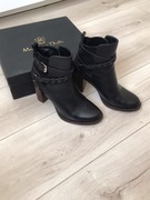 Botki ze skóry Massimo Dutti, rozm. 38