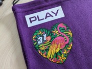 Komin szal WOŚP 31 finał fioletowy 