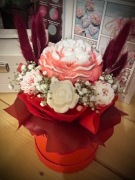 Flowerbox z wosku sojowego, idealny na każdą okazję