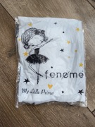 Rajstopy dziecięce Fenome  białe 140/146 nowe