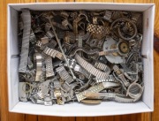 Zestaw Części Zegarki Vintage PRL Bransolety Mechanizmy Koperty Retro