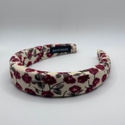 Opaska do włosów szeroka z różami