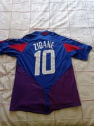 Zidane Francja koszulka piłkarska vintage