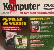 KOMPUTER ŚWIAT DVD 13/2011 - IGo USB Backup 1.1, AppBooster Pro 2