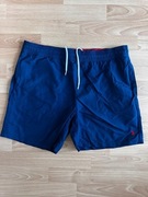 Polo Ralph Lauren navy blue swim shorts z haftowanym pony