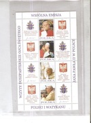 POLSKA  2004 r. Fi.3959 - 3962   -   w arkuszu  plus  FDC