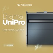 Brama garażowa segmentowa UNI PRO (WIŚNIOWSKI)