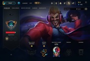 Konto LOL League of legends EUNE Unranked 57 Postaci 18 Skinów 73 LVL