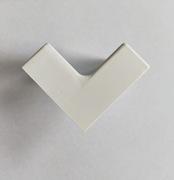 Narożnik wewnętrzny biały NW 35x15 Tadpol do kanału elektroinstalacyjnego