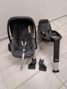 Fotelik samochodowy Maxi Cosi Rock + baza 2wayFix + adaptery do  wózka 