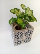 Doniczka mozaika cementowa 13 cm