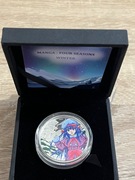 2023 Wyspy Cooka srebrna moneta 1 uncja 1 oz Manga WINTER 621/999