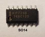74AC125     Quad Buffer with 3-STATE Outputs