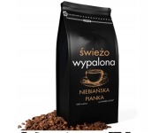 Kawa ziarnista Do ekspresu 1kg 100% ARABICA Świeżo Palona NIEBIAŃSKA PIANKA