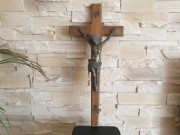 Drewniany Krzyż Krucyfiks Antyk 60 cm B41